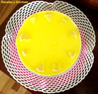 TARTA DE LIMÓN Y QUESO