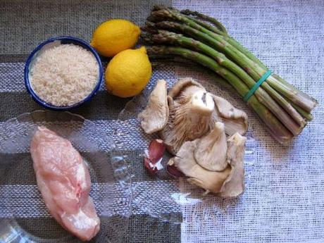arroz-con-esparragos-setas-y-pollo