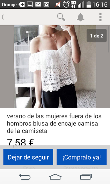 Blusas y vestidos  sin hombros desde 5€ ¿ya tienes el tuyo?