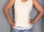 Rombos blancos azules