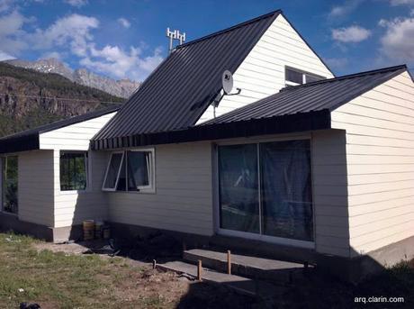 Casas modernas de bajo costo en Argentina.