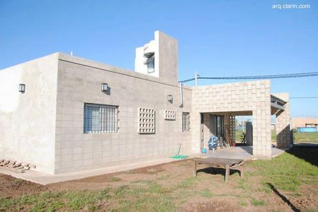 Casas modernas de bajo costo en Argentina.