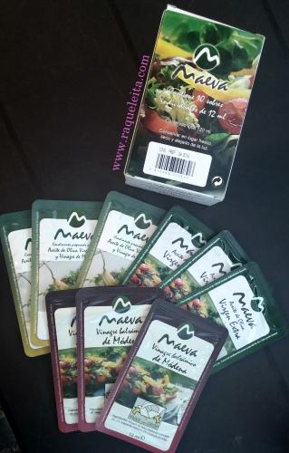 Aliño Práctico para las Ensaladas con Aceites Maeva