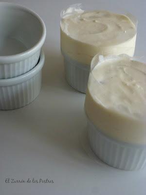 Soufflé Helado de Queso con Conserva de Guayaba