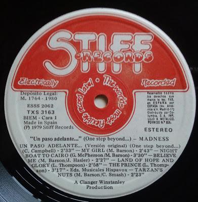 Madness -Un paso adelante -Lp 1980
