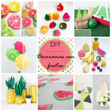 10 Ideas para decorar con frutas este verano