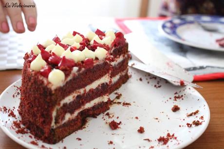 Receta de tarta Red Velvet