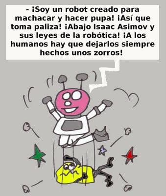 ¡El robot súper malvado de mi sobrinito Gurmesindo!