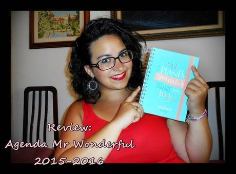 Review Agenda Mr Wonderful 2015-2016