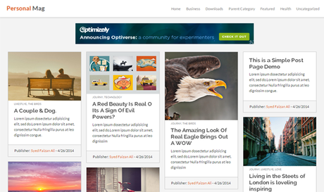 10 Plantillas responsive gratuitas estilo Pinterest para Blogger 10 Plantillas responsive gratuitas estilo Pinterest para Blogger