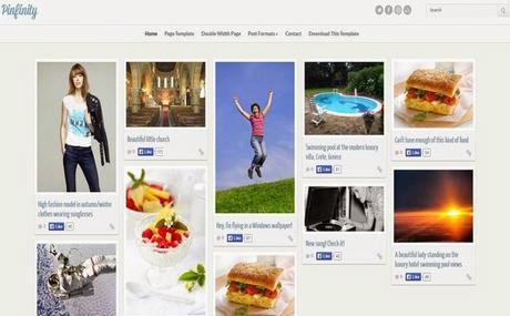 10 Plantillas responsive gratuitas estilo Pinterest para Blogger 10 Plantillas responsive gratuitas estilo Pinterest para Blogger