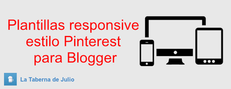 10 Plantillas responsive gratuitas estilo Pinterest para Blogger