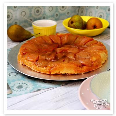 TARTA TATIN DE PERAS / PEAR CAKE TATIN