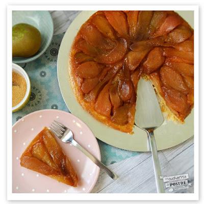 TARTA TATIN DE PERAS / PEAR CAKE TATIN