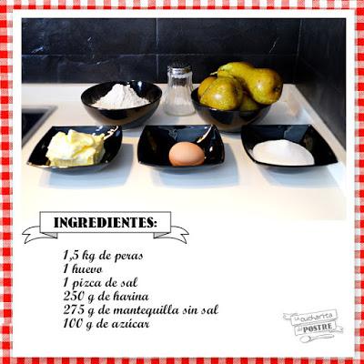 TARTA TATIN DE PERAS / PEAR CAKE TATIN