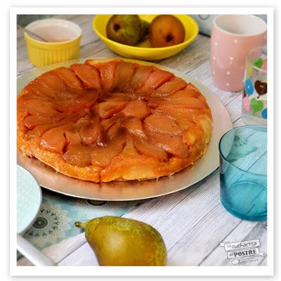 TARTA TATIN DE PERAS / PEAR CAKE TATIN