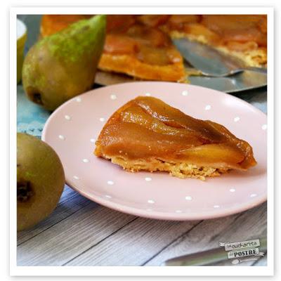 TARTA TATIN DE PERAS / PEAR CAKE TATIN
