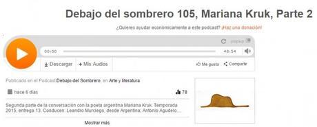 Debajo del sombrero – Mariana Kruk (parte 2)