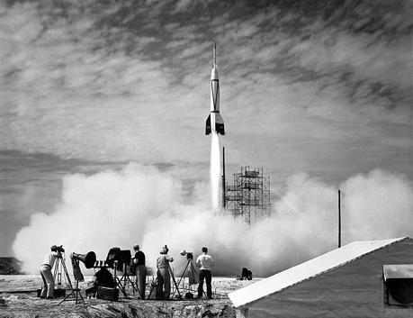 El primer lanzamiento de un cohete desde Cabo Cañaveral