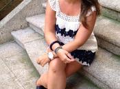 white blue