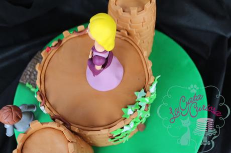 TARTA FONDANT CASTILLO PARA SIR JOSE & LADY TAMARA