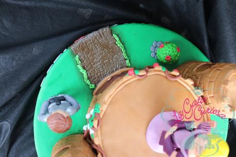 TARTA FONDANT CASTILLO PARA SIR JOSE & LADY TAMARA