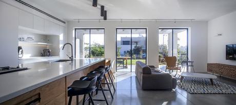 Diseño interior en vivienda de Israel.