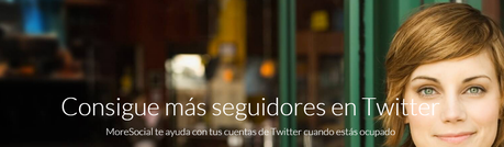 MoreSocial, una web para conseguir más seguidores en Twitter