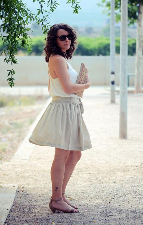 Mi vestido azul - Look Beige (6)