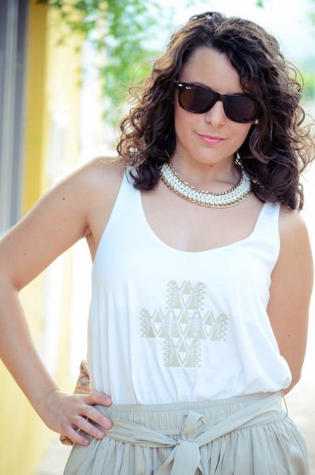 Mi vestido azul - Look Beige (13)