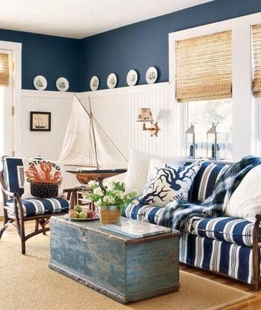 DECORACIÓN ESTILO NAVY