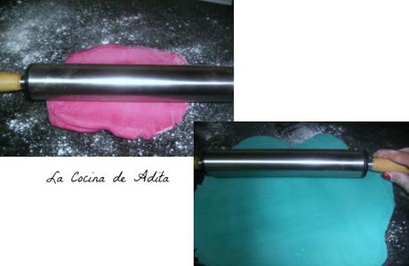 Tarta de muñecas barbies