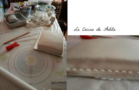 Tarta de muñecas barbies