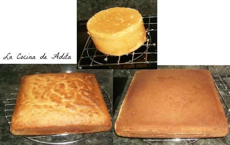 Tarta de muñecas barbies