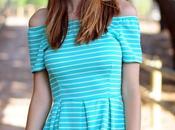 Vestido hombros aire