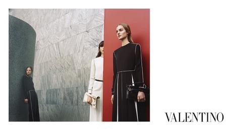 Valentino a puesta por las modelos más prometedoras en su nueva campaña Otoño-Invierno