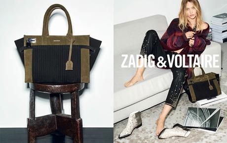 Sasha Pivovarova vuelve para la campaña otoño de Zadig & Voltaire