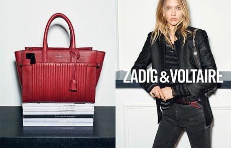 Sasha Pivovarova vuelve para la campaña otoño de Zadig & Voltaire