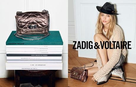 Sasha Pivovarova vuelve para la campaña otoño de Zadig & Voltaire