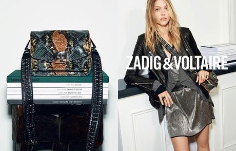 Sasha Pivovarova vuelve para la campaña otoño de Zadig & Voltaire