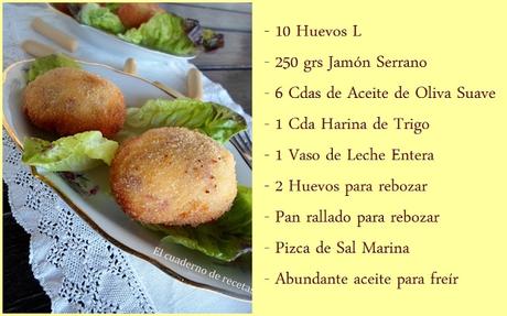 Huevos Rellenos de Jamón