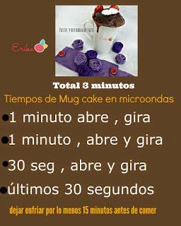 Porta taza de Origami y Mug Cake de Vainilla