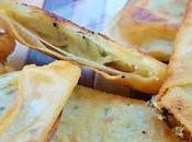 Empanadillas crujientes mozzarella vegana MozzaRisella pesto