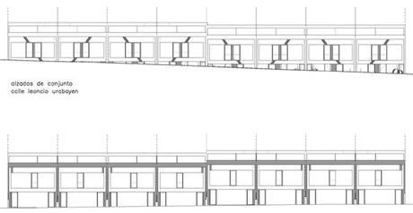 NUEVAS IMÁGENES DE OBRA DE LAS VIVIENDAS ADOSADAS DISEÑADOS POR A-CERO EN PAMPLONA