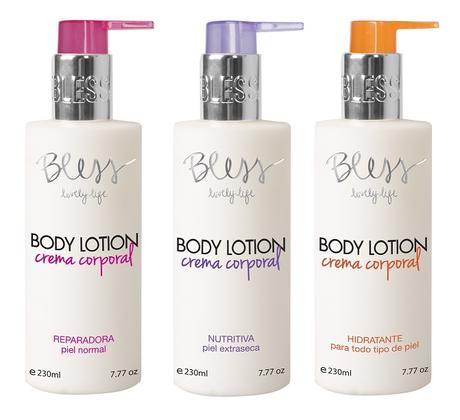 Las nuevas Body Lotion de Bless para el cuidado corporal