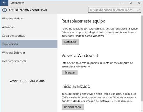 Los usuarios de Windows 10 no volverán a formatear sus equipos