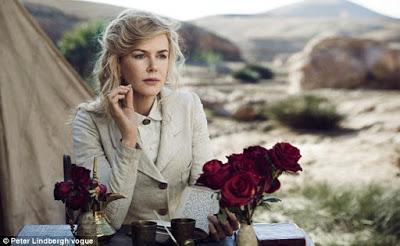 Nicole Kidman, en Vogue, con el secreto de sus ojos