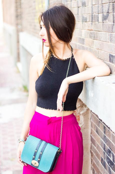 halter crochet top