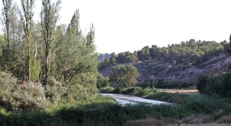 El Júcar, a su paso por el paraje de El Torcío.