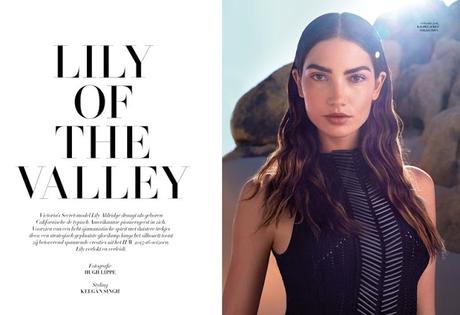 Lily Aldridge posa para la portada de L'Officiel Paises Bajos